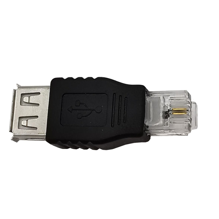JUNSUNMAY USB Femal to Male RJ11 6P2C Adapter Converter JUNSUNMAY USB Femal to Male RJ11 6P2C Adapter Converter